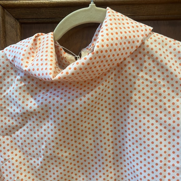 vintage polka dot blouse - Picture 2 of 3